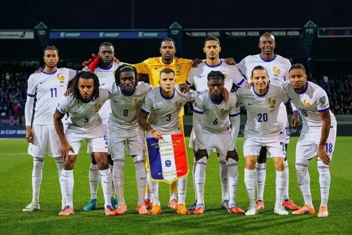 Склад збірної Франції на матчі