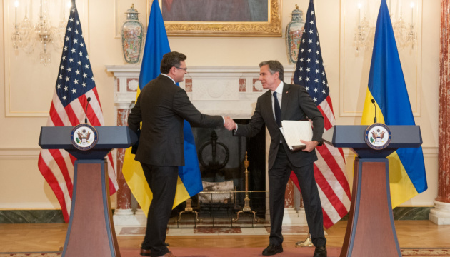 Антон Блинкен и Дмитрий Кулеба