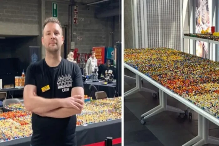 Чоловік з колекцією для Гіннесса