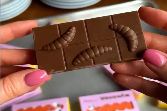 Шоколад с личинками жуков на русском
