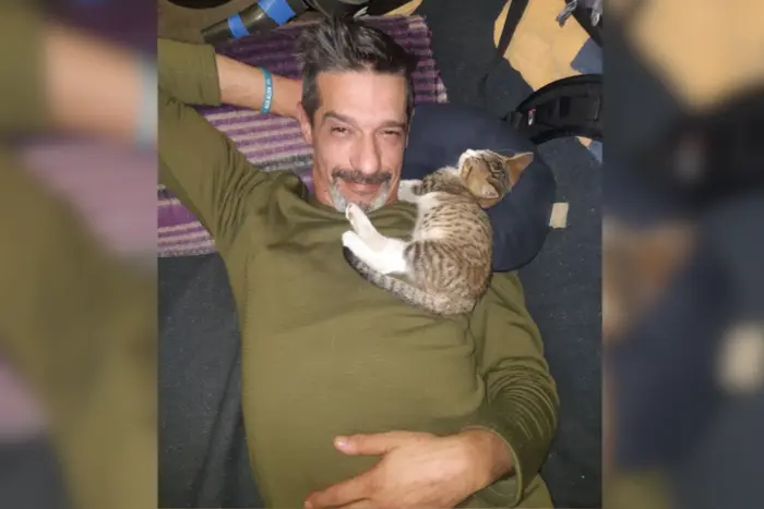 Максим Неліпа на роботі