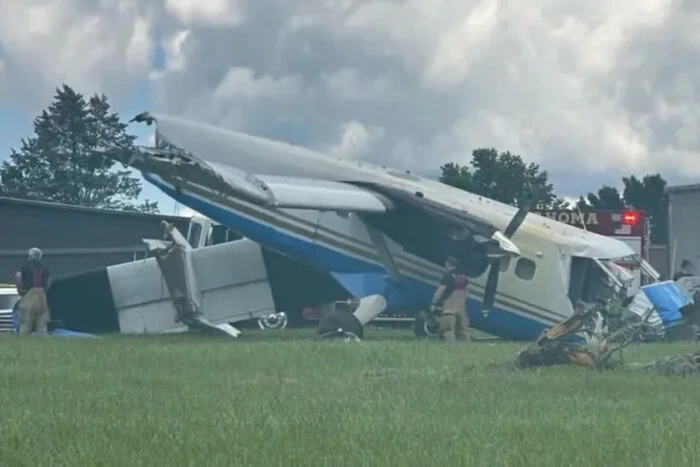 Літак, що впав в Теннессі