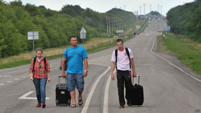 Відразу зареєстровано близько 1 млн внутрішньо переміщених осіб в Україні
