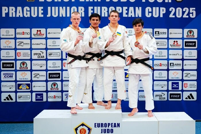 Украина завоевала четыре награды на Кубке Европы по дзюдо среди юниоров