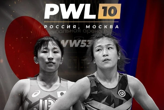 Японские борцы на турнире в России