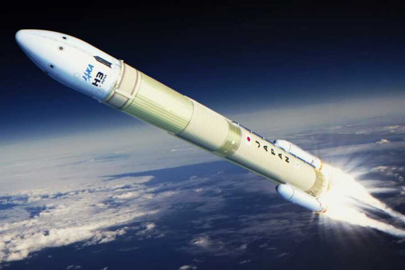 Неудачный запуск ракеты в Японии