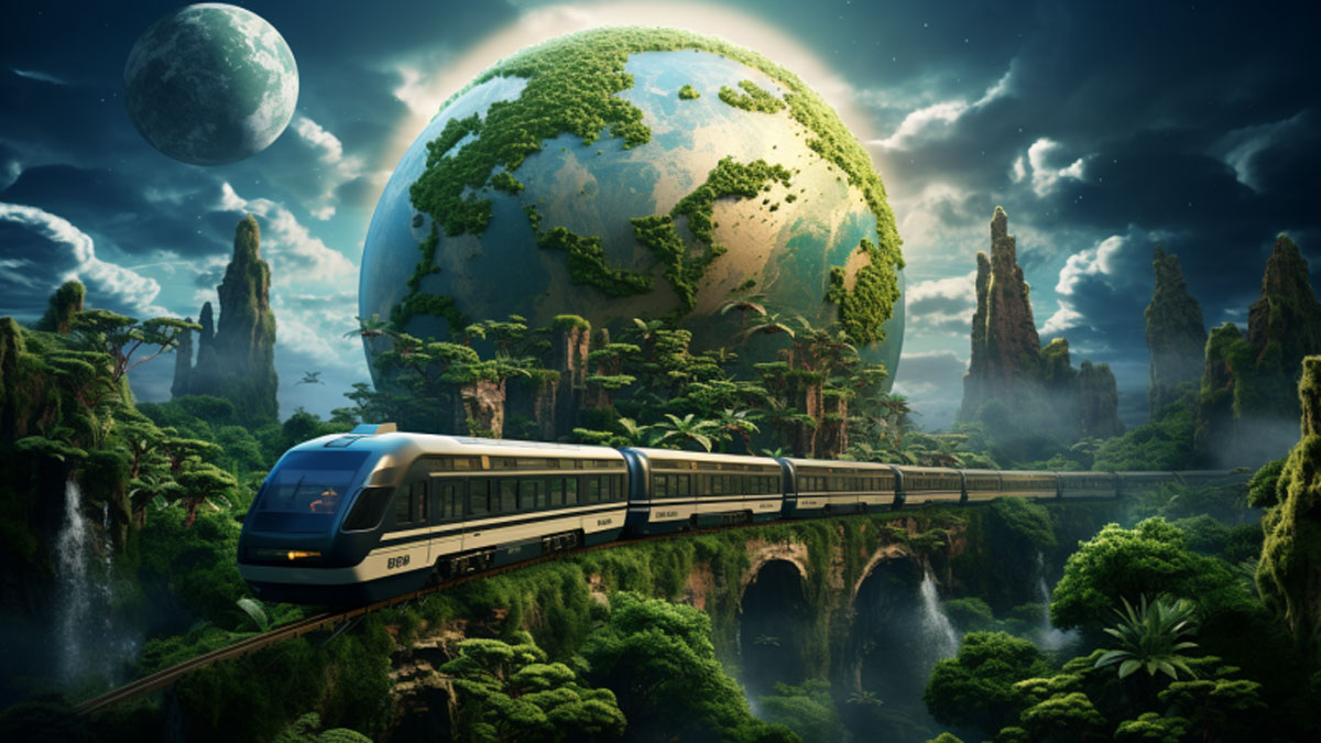 Поїзд перетинає 4 континенти; унікальний туристичний маршрут