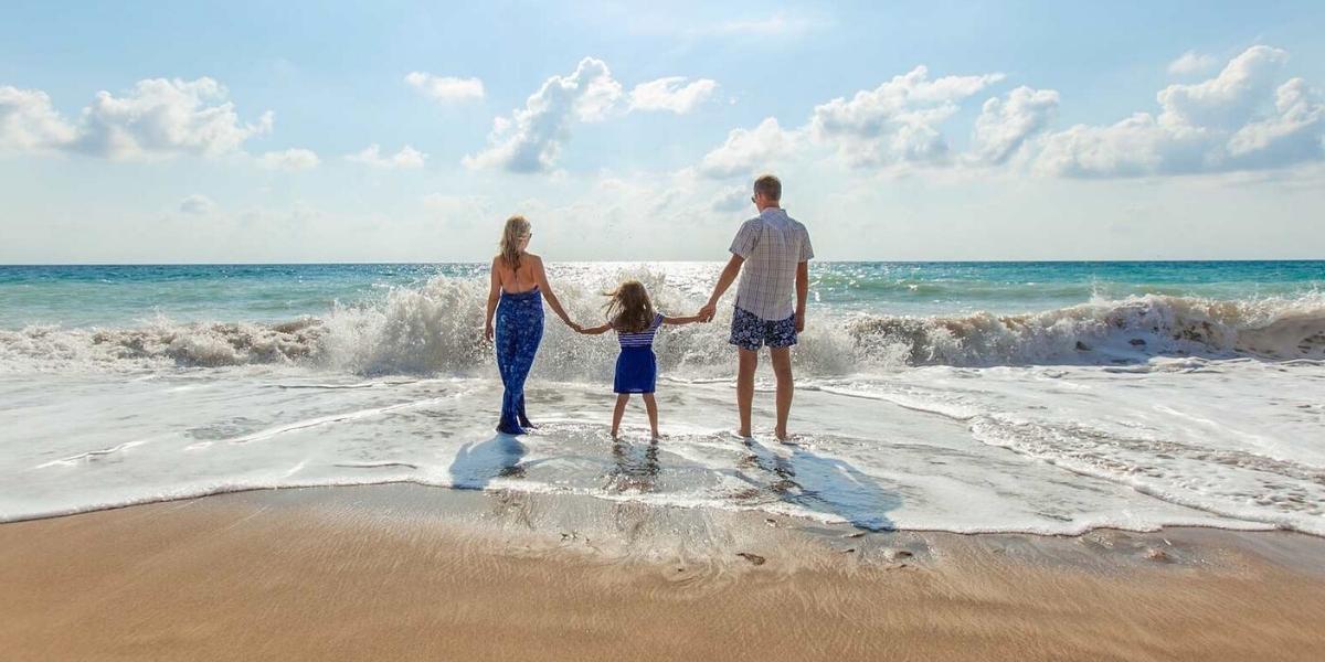 Декор Нового Года на пляже