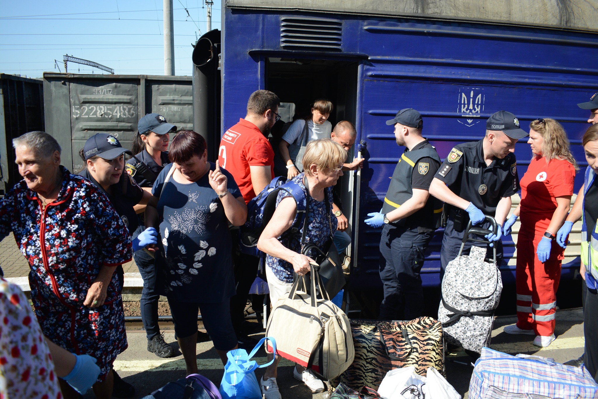 В Рівненську область прибули переселенці з Донбасу. Фото: Facebook/Рівненська ОДА