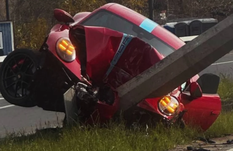 ДТП у Києві з Porsche 911 GTS