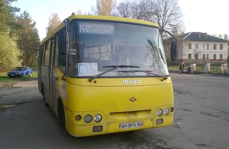 Маршрутка у Житомирі