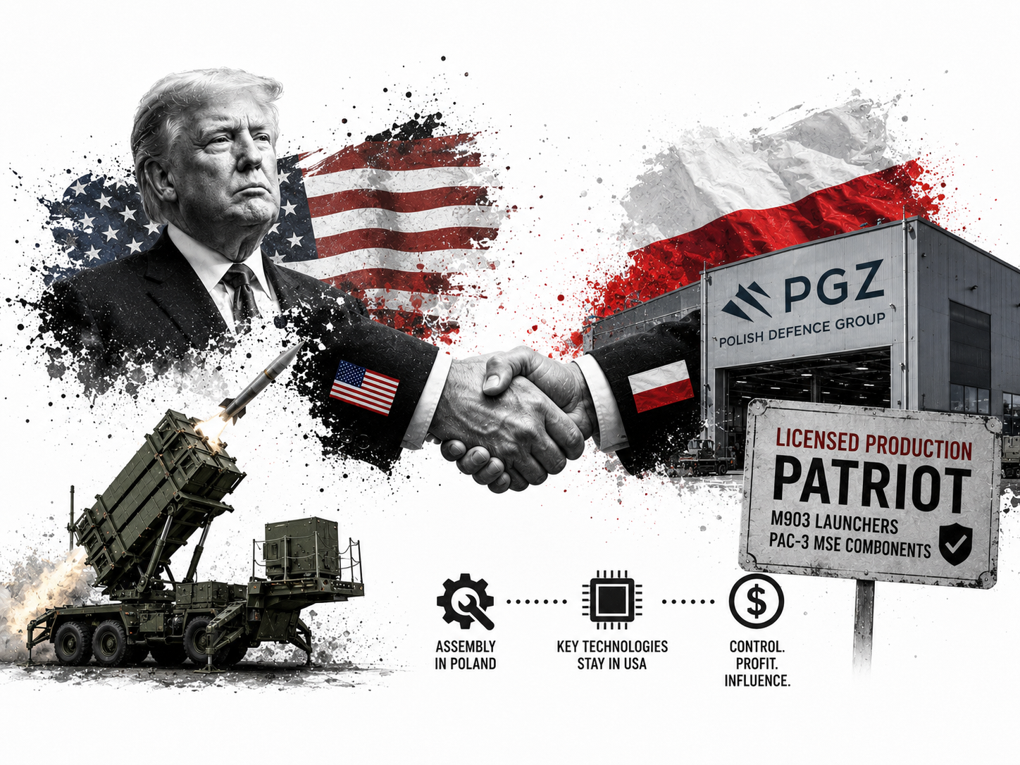 Офсет Трампа: Зачем США позволили Польше производить ракеты Patriot