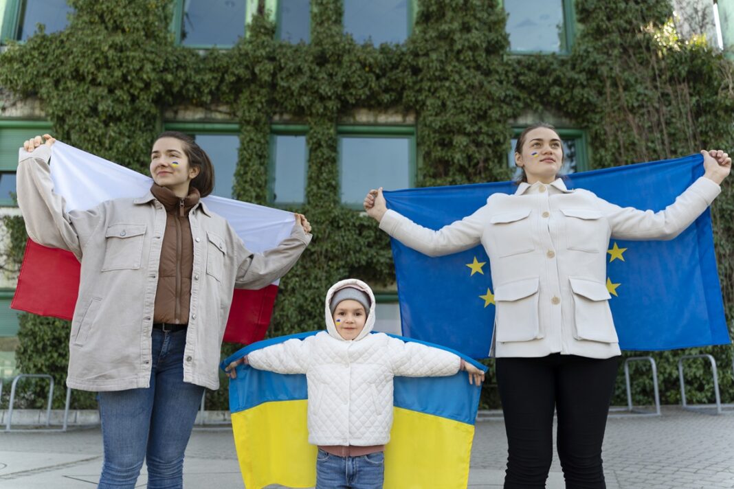 Количество украинцев в ЕС