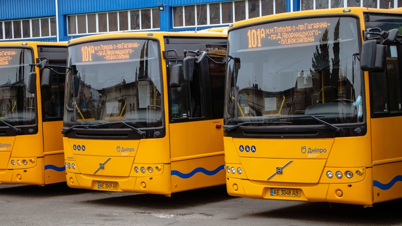 Buses of Dnipro