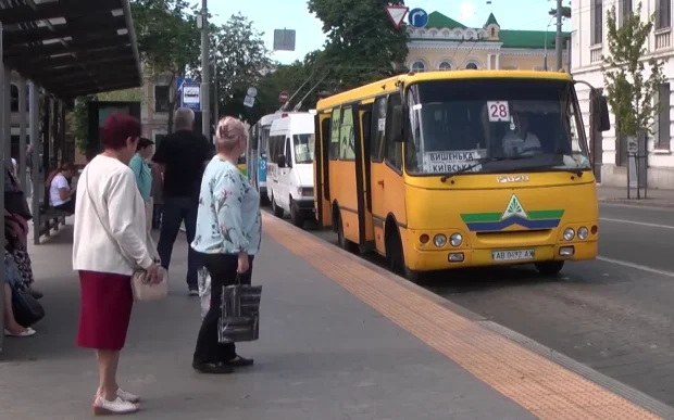 Маршрутка у Вінниці