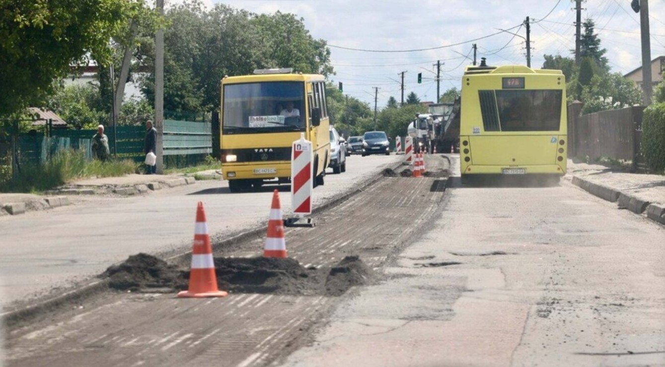Ремонт вулиці Шевченка у Львові 18-19 липня
