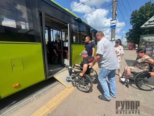 Безбарьерный городской транспорт в Житомире