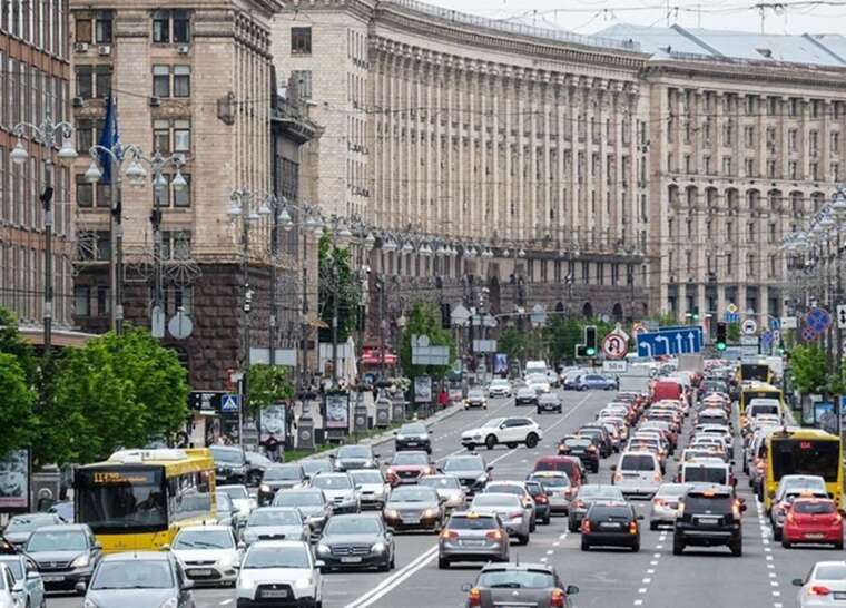 В центре Киева перекрыли дороги