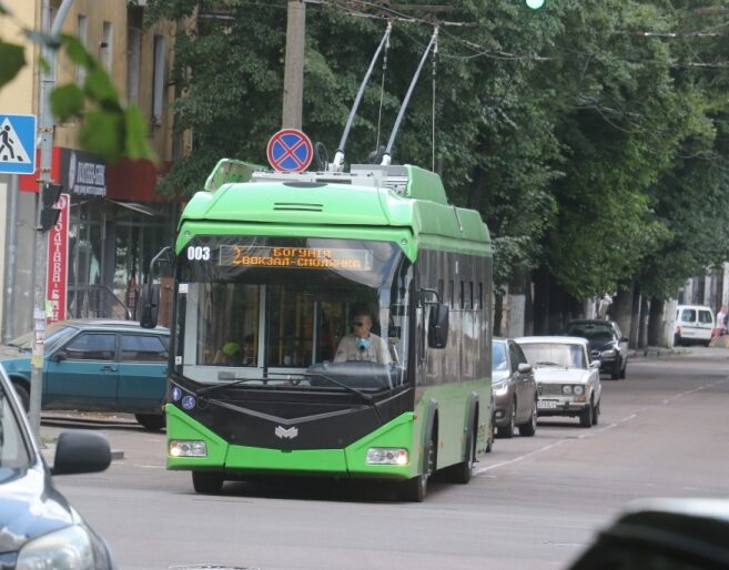Как будет курсировать троллейбус №1-Б в Житомире с 22 июля