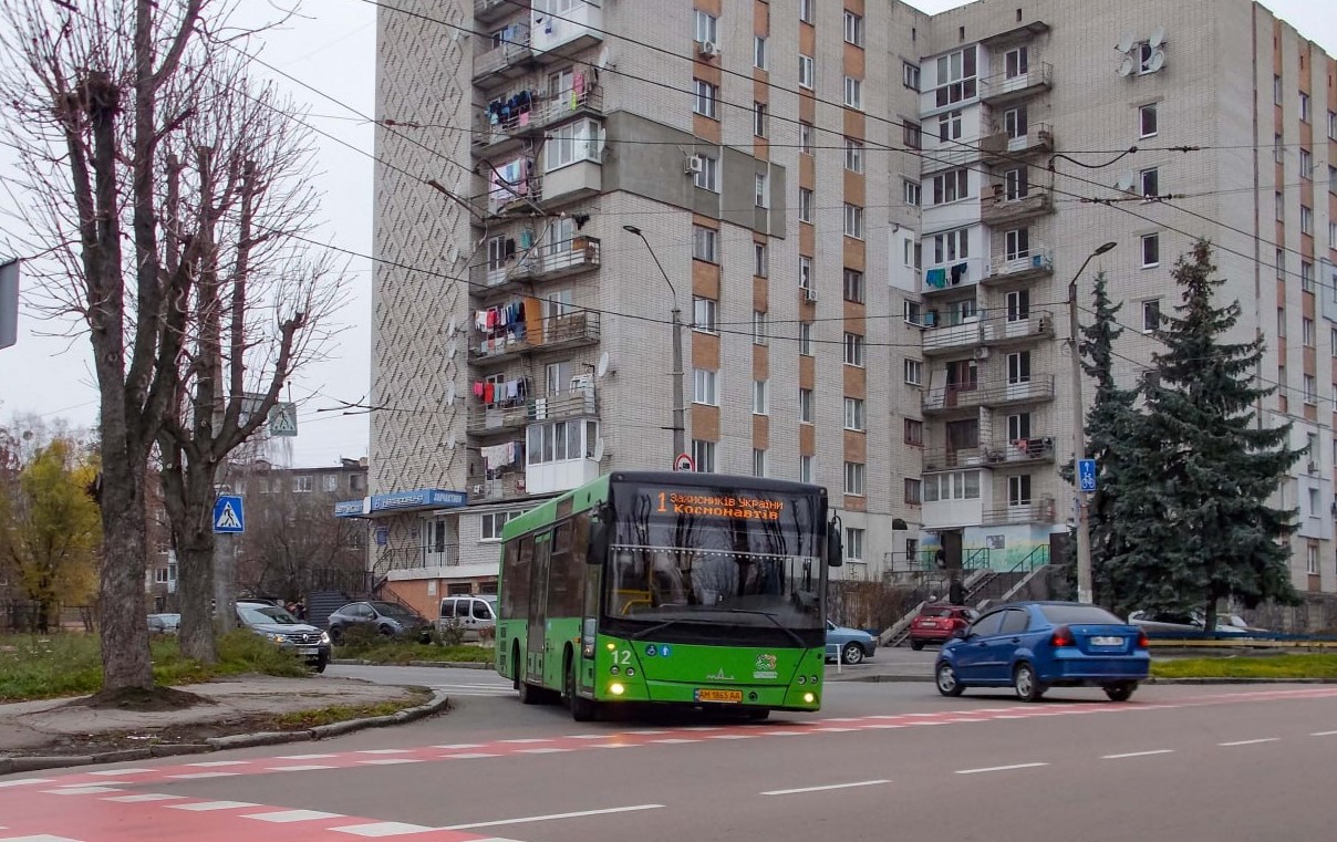 Расписания автобусов №1 и №44 в Житомире с 3 августа