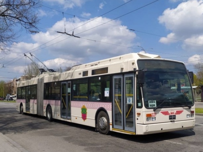 Trolleybuses No. 1 and No. 11 in Zaporizhzhia do not operate on August 4