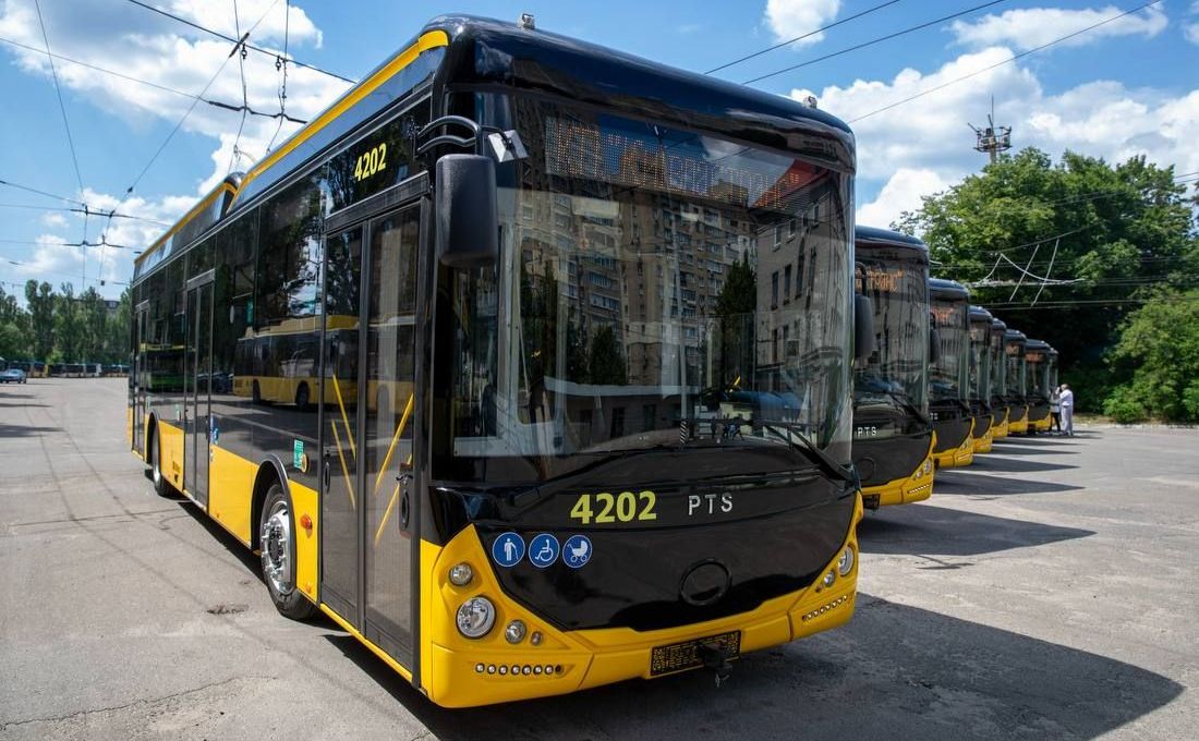 New Trolleybuses in Kyiv