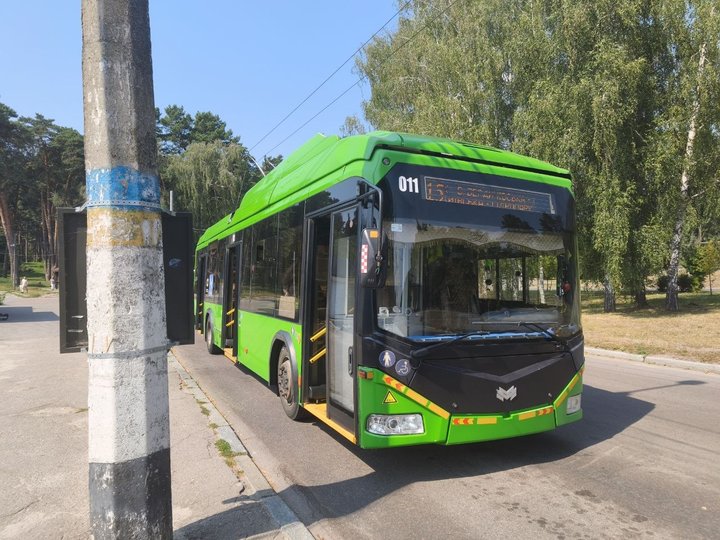Trolleybus No. 15 Zhytomyr
