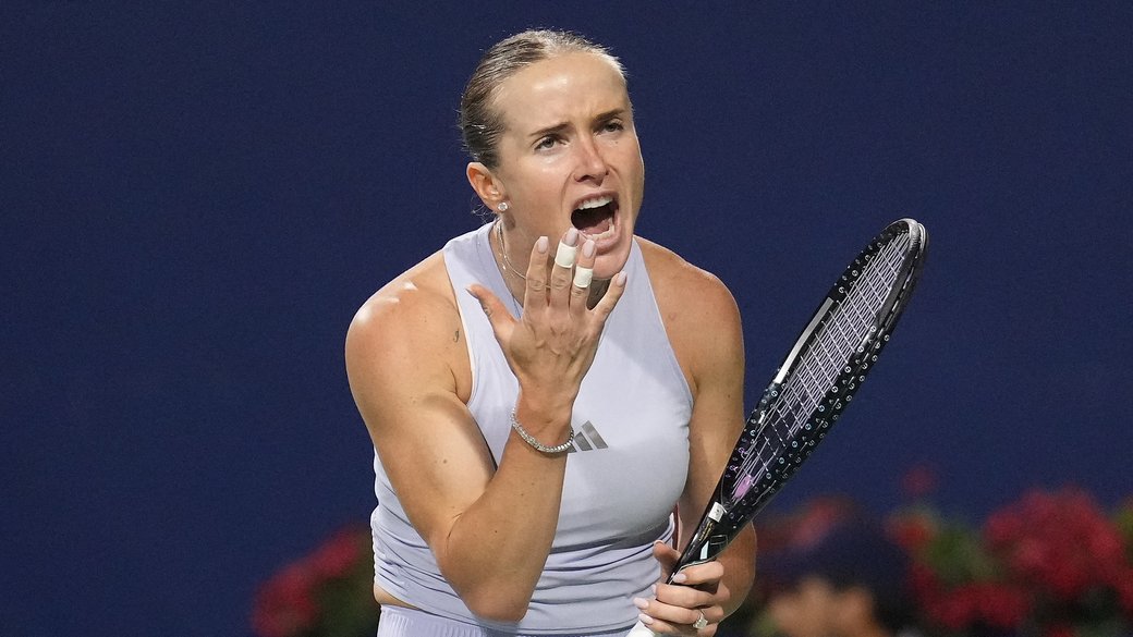 Ukrainian tennis player Elina Svitolina