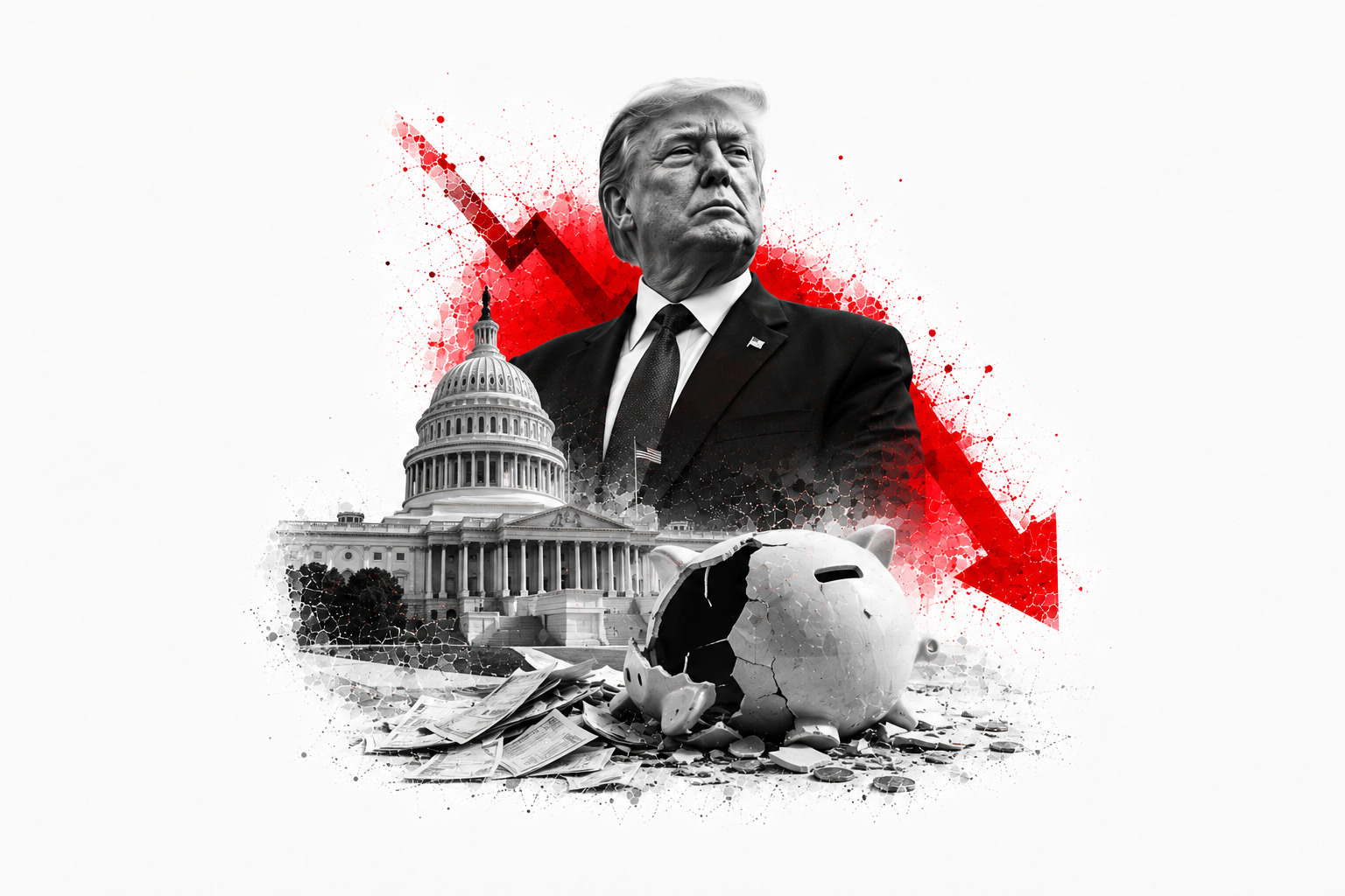 Дыра размером с Вашингтон: как тарифная политика Трампа ударила по американскому бюджету