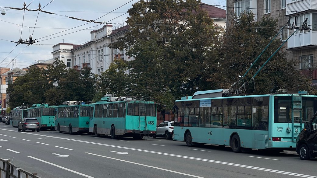 Which trolleybuses will not operate in Chernihiv on August 17 and 18