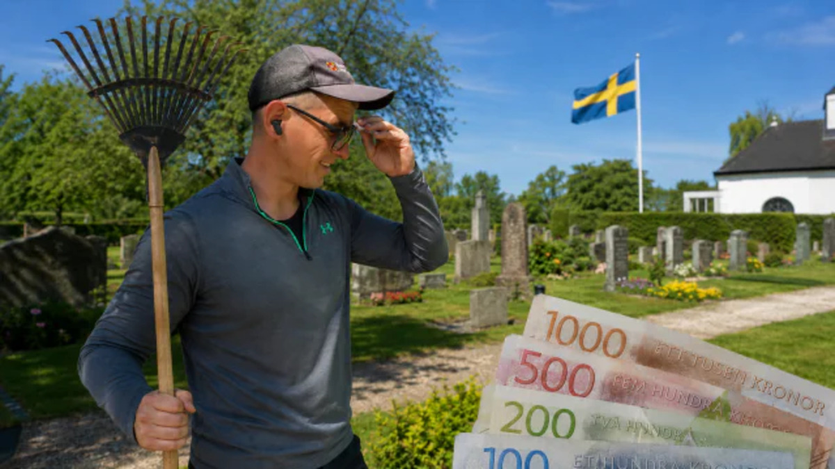 How much a cleaner earns in Sweden in 2026