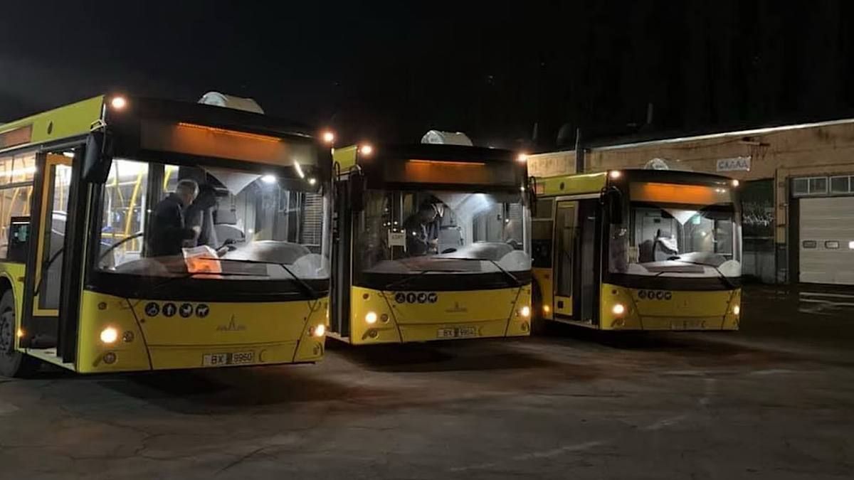 Какие ночные автобусы запустили в Киеве с 10 сентября