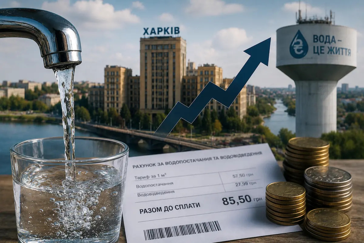 Water tariffs in Kharkiv