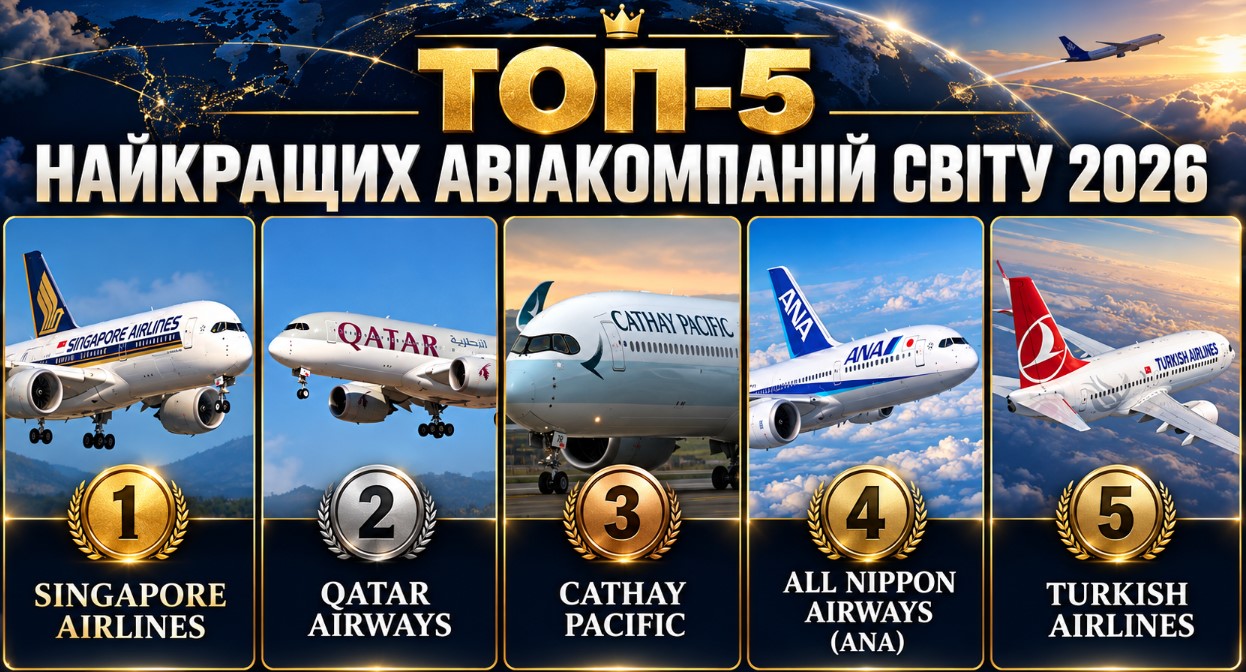 Top 5 Best Airlines in the World