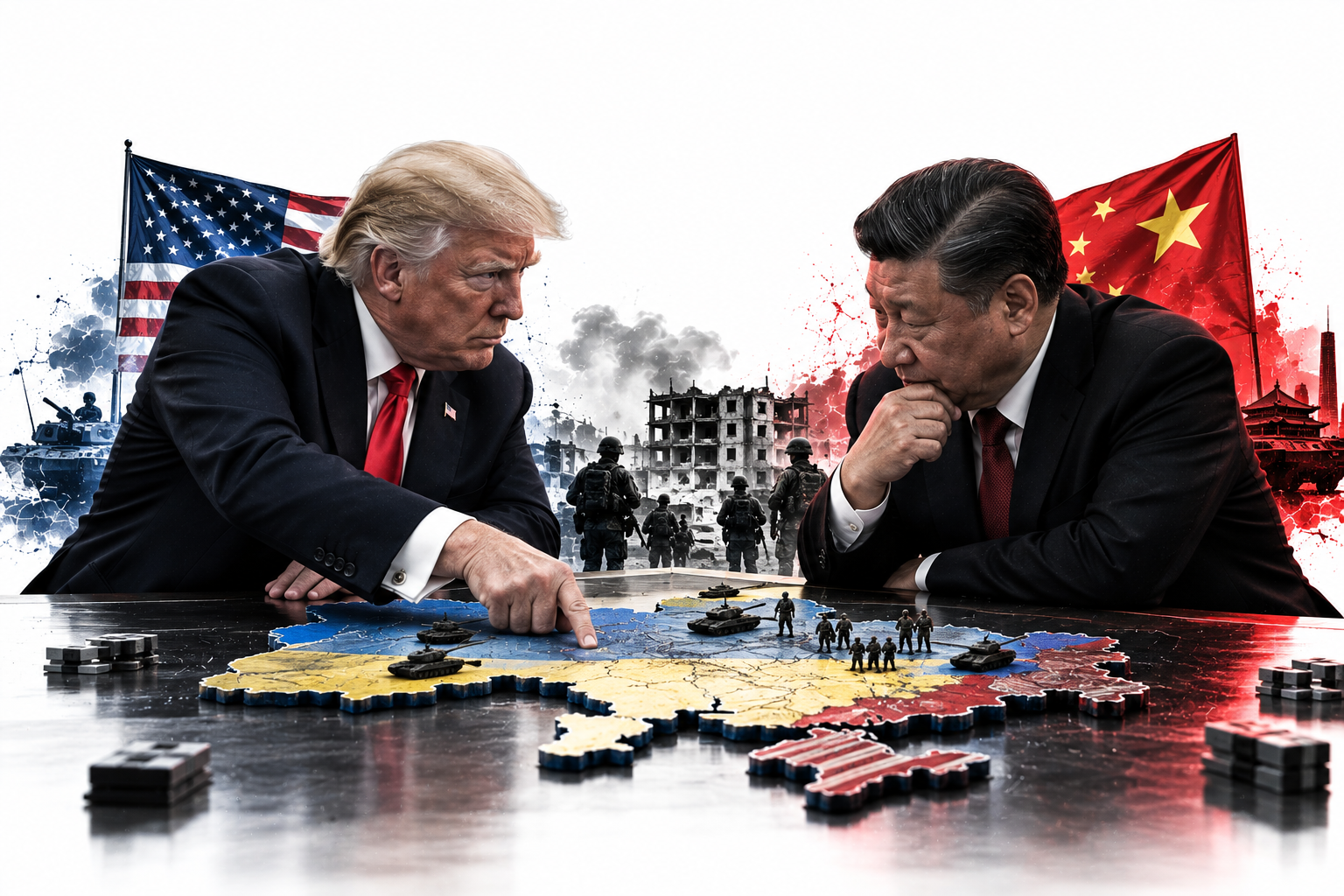 The Modern 'Churchill Napkin': Has Ukraine Become One of the Lines in the Great Bargain Between the US and China?