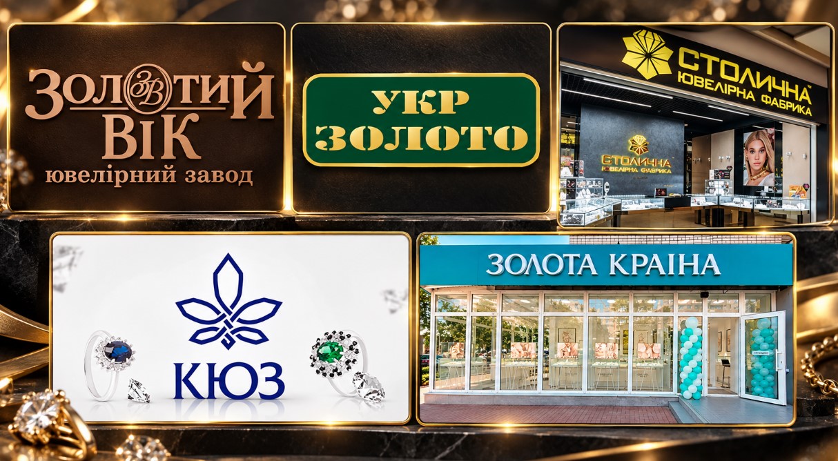 Топ-5 ювелірних брендів України