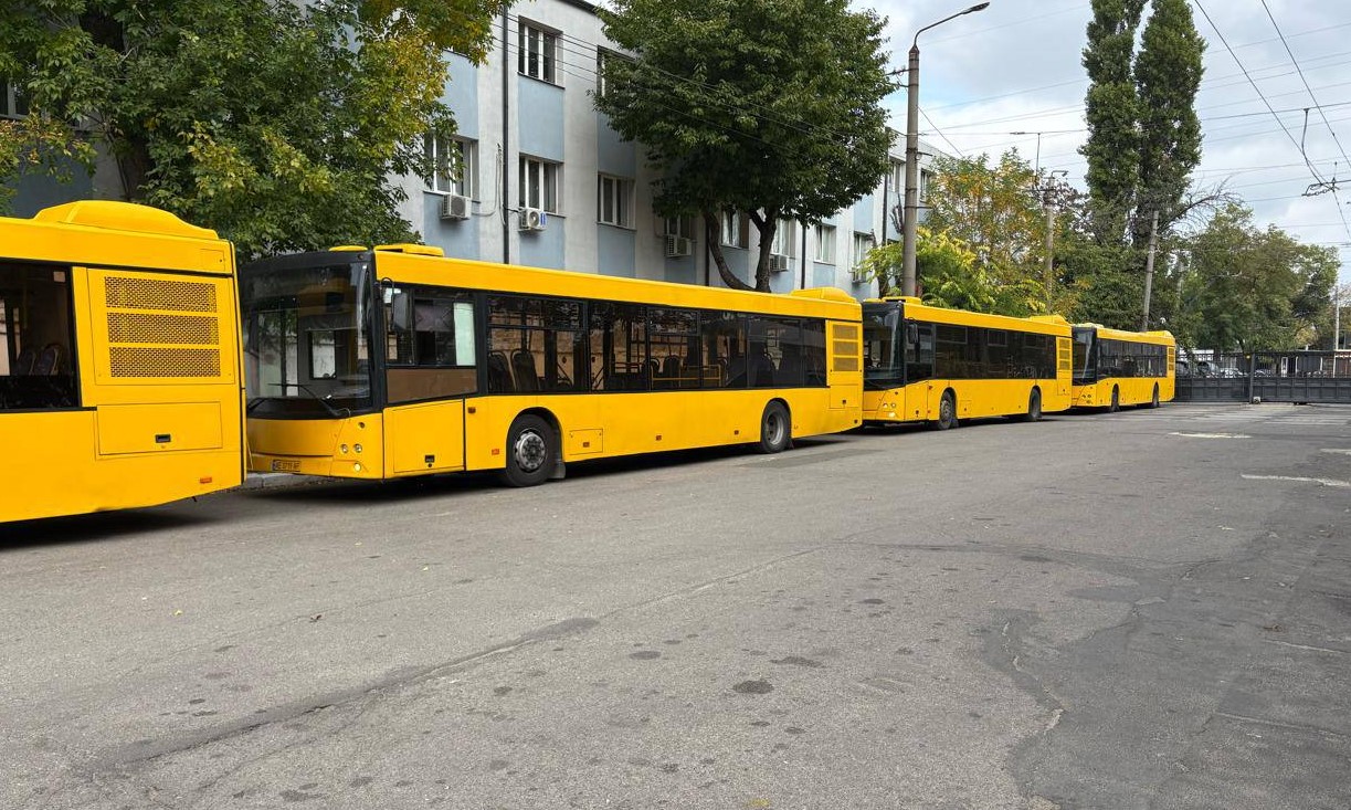 Какие автобусы Днепр передал Одессе