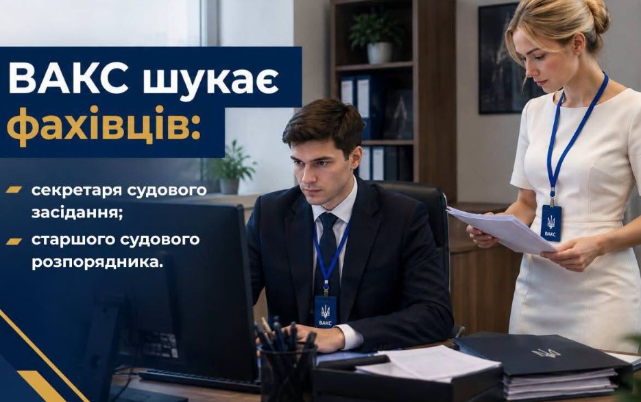 Вакансії у ВАКС