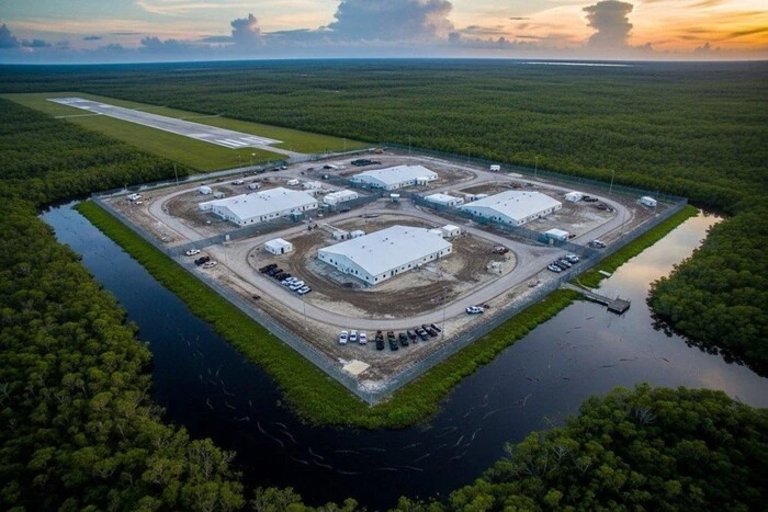 Центр утримання мігрантів в США