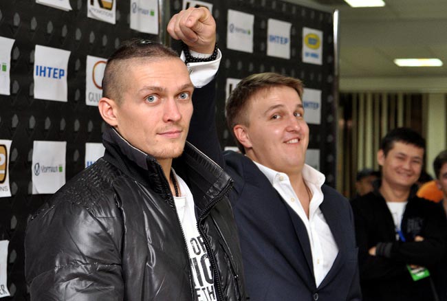 Четыре бойца в очереди: промоутер Усика