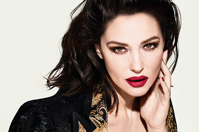 Monica Bellucci in sexy Cartier clothing