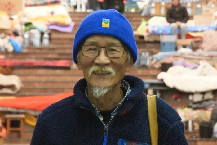 Відомий японський волонтер з надією дивиться в майбутнє