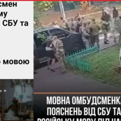 Мовная омбудсменка требует отчёта от СБУ и ГУР после инцидента с перестрелкой и использованием русского в Киеве