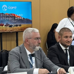 Ukrainian delegation at COP17 UNCCD in Mongolia