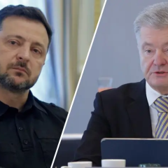 Poroshenko and Zelensky meet after many years