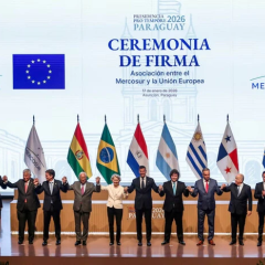 Agreement on free trade between EU and MERCOSUR signed