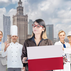 Українські біженці знаходять роботу в Польщі