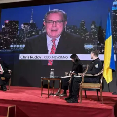 Newsmax Ukraine channel in Kyiv
