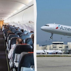 American Airlines upgraded seats on middle seats