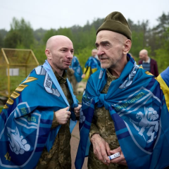 Ukrainians return from Russian captivity